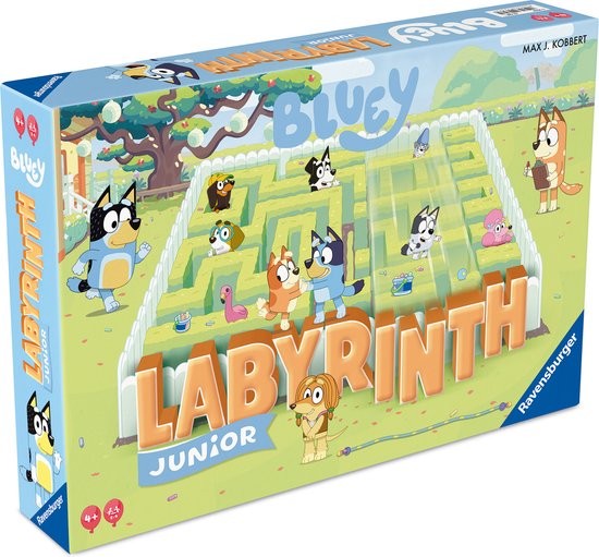 Foto: Ravensburger junior labyrinth bluey bordspel