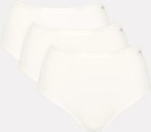 Sous-vêtements pour femmes Sloggi GO Daily Cotton Highwaist 3P - BLANC -