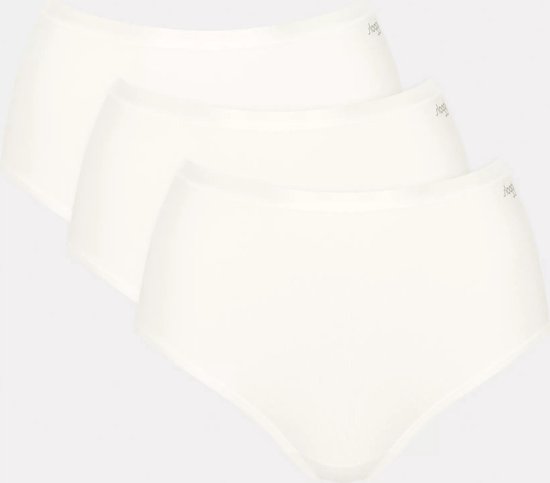 Sous-vêtements pour femmes Sloggi GO Daily Cotton Highwaist 3P - BLANC -