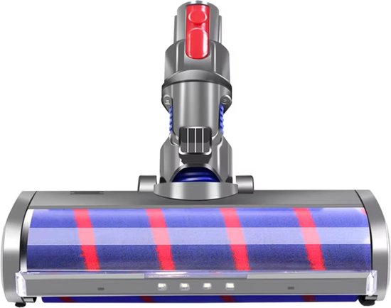 Stofzuigermond - Geschikt voor Dyson steelstofzuiger - Dyson V15 - V10 - V8 - V7 - Led - Universele Stofzuigermond - Zachte Borstel - Parketborstel