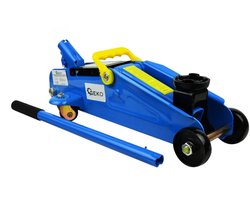 GEKO Hydraulische krik - 2 ton - 135-335 mm hefbereik - 9 kg - met draaghendel