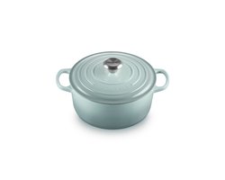 Le Creuset Signature Braadpan Sea Salt 24 cm