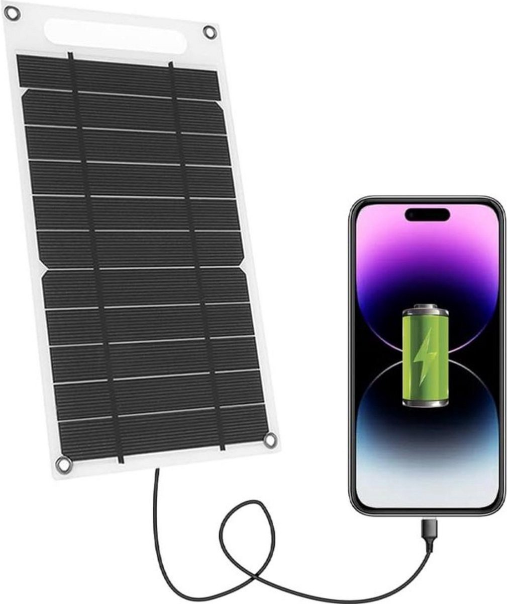 78 W ultradun monokristallijn silicium zonnepaneel oplader met USB-poort voor mobiele telefoon - Zonnepaneel