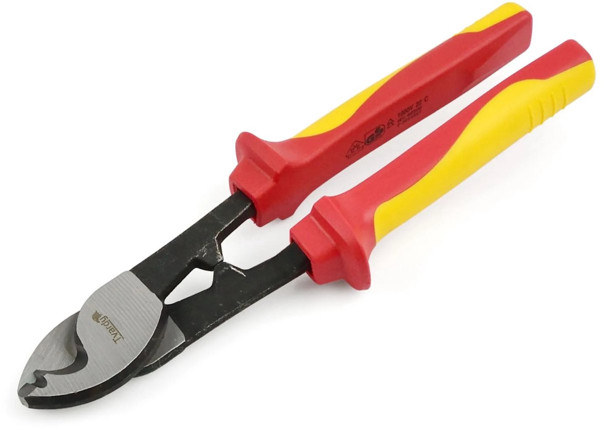 Tvardy Elektrische kabelschaar - Geïsoleerd - 250 mm - Ergonomisch - VDE 1000V