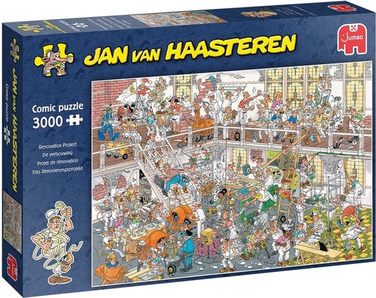 Jan van Haasteren – De verbouwing – 3000 stukjes