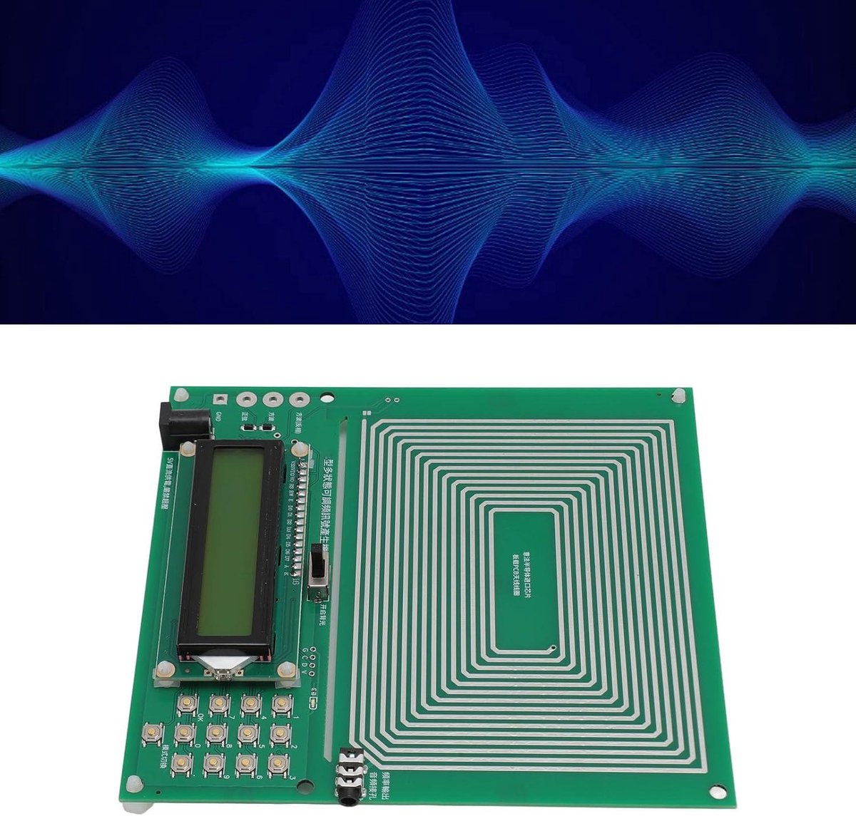 golfgenerator, 7,83 Hz Wave-Pulsgenerator met Ultralage Frequentie 0,01 golfgenerator, 7,83 Hz Wave-Pulsgenerator met Ultralage Frequentie 0,01