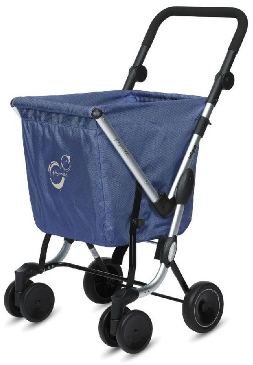Playmarket We Go Play Boodschappentrolley Zilver