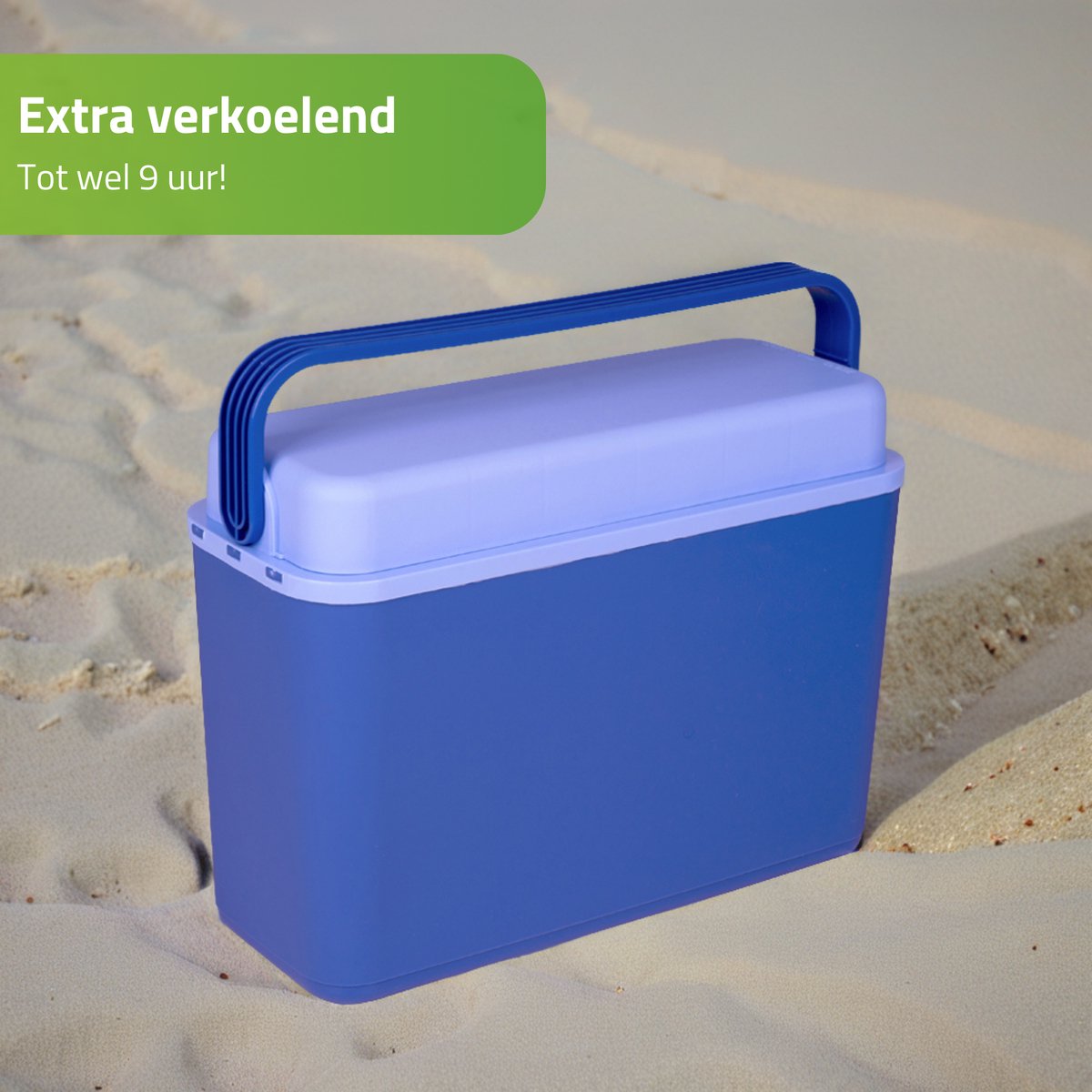 Bo-Camp - Autokoelbox - Arctic - Blauw - Polyethyleen - 12 Liter – foto 3