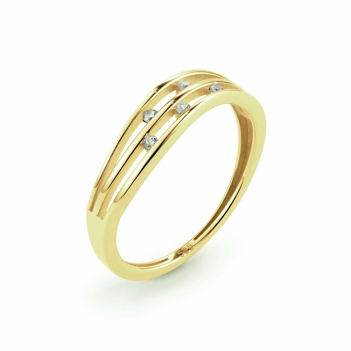 Glow 214.102556 Dames Ring - Minimalistische ring