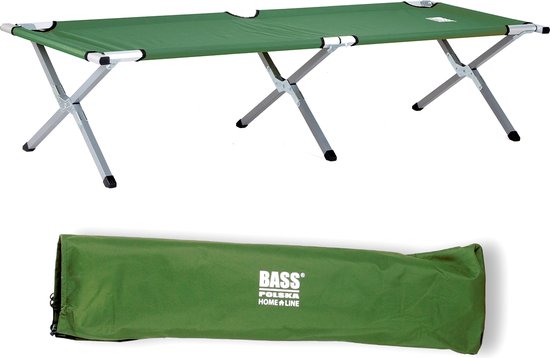 Lit de voyage pliable avec housse, 190 x 70 x 45 cm, vert