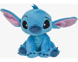 foto van Disney - Lilo & Stitch - Stitch - 25 cm - Pluche - Blauw - Alle leeftijden - Knuffel