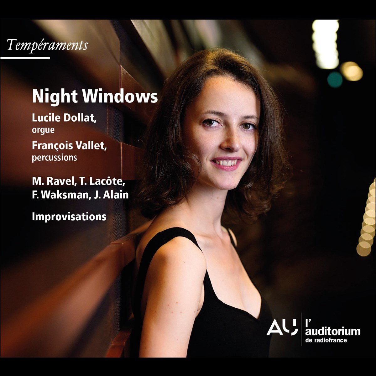 Lucile Dollat - Night Windows: Ravel, Lacôte, Waksman & Alain (CD)