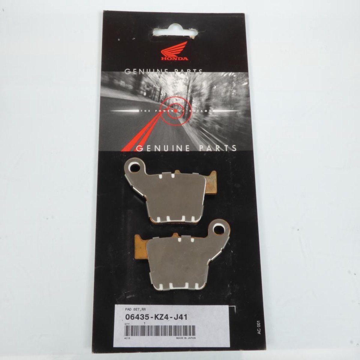 Plaquette de frein origine pour Moto Honda 150 Cr-F R Petites Roues 2007 à 2020 AR Neuf