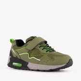 Blue Box jongens sneakers met airzool groen zwart - Maat 32