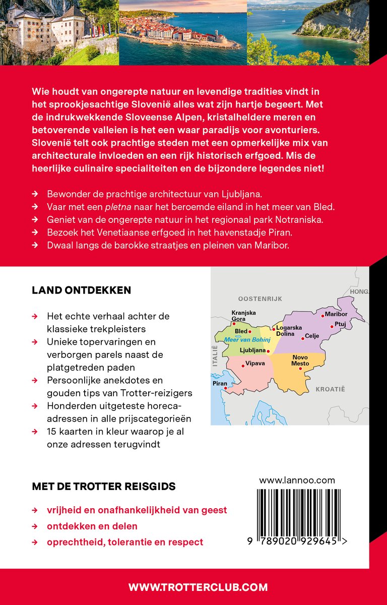 Trotter - Slovenië / Triëst - back cover