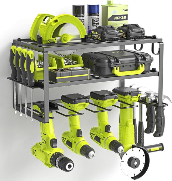 TRMLBE Gereedschapsopslag, wandhouder, 3 niveaus, elektrisch