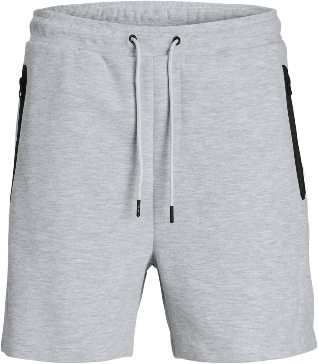 Jack & Jones Heren Joggingbroek JPSTGORDON Sportbroek Interlock Grijs - Maat XS