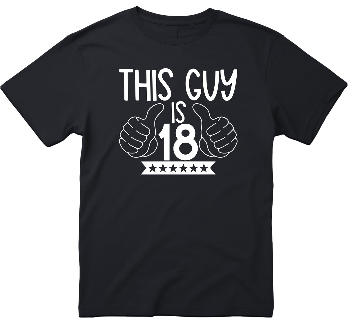 This Guy Is 18 T-shirt - Cadeau - 18e Verjaardag - Feest - 18 jaar cadeau’s - Verjaardag - Gift - 18 Jaar T-shirt - Verjaardag cadeau - Cadeau - 18+ - Maat XXL