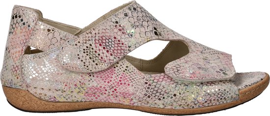 Waldlaufer 342024-H-Heliett - Sandalen met hakDames Sandalen - Kleur: Wit/beige - Maat: 38