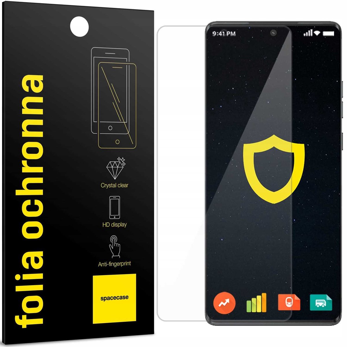 Spacecase Hydrogel Van Gehard Glas Voor Motorola G85 5G 6.5 Inch