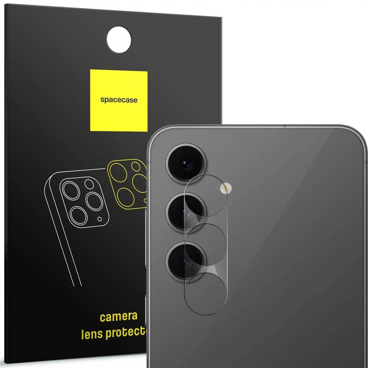 Spacecase Cameraglas Van Gehard Glas Voor Samsung Galaxy S24 Fe