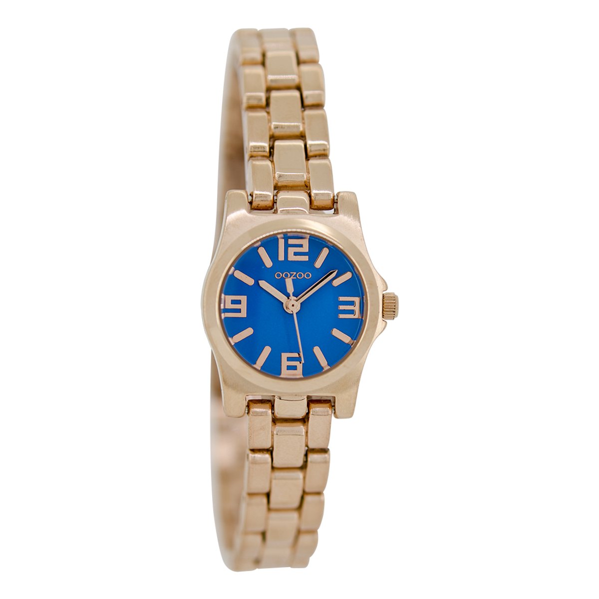 Rosé goudkleurige OOZOO horloge met rosé goudkleurige roestvrijstalen armband - C5793