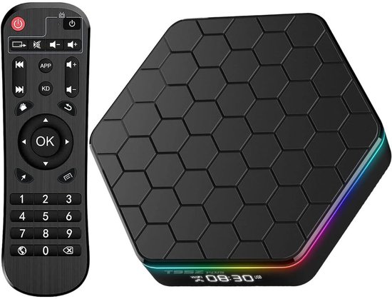 ApexArte® Iptv Box - Mediaplayers - Streaming - Bluetooth - Zwart