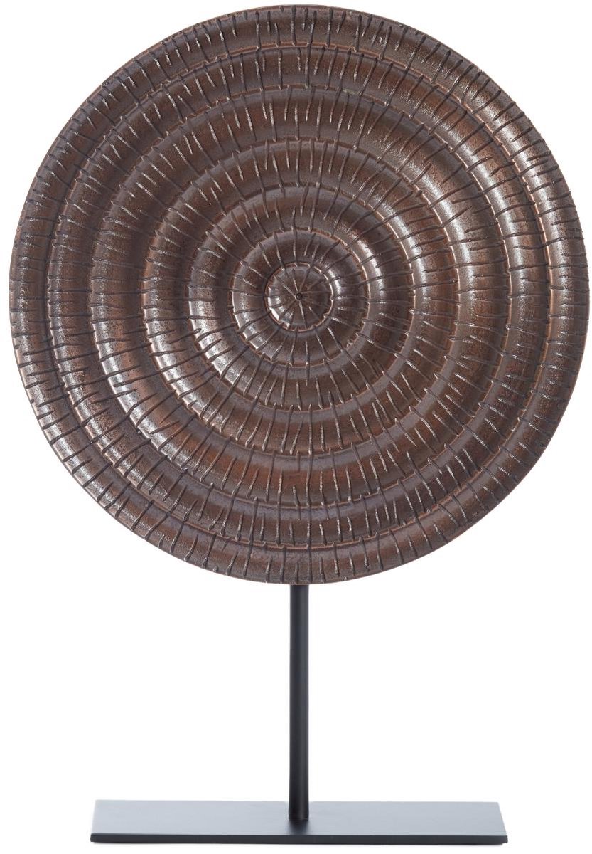 Ornament Pilar - Brons - 35x10x50cm - Luxe - Metaal - Moederdag - Moederdag cadeautje - Moederdag cadeau voor mama