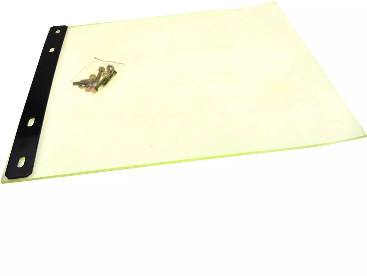 GEKO Rubberen mat voor trilplaat - Schokabsorberend - Slijtvast - 400x560x6 mm