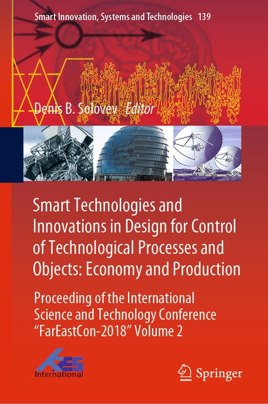 Smart Innovation, Systems and Technologies139- Smart Technol ... - cover