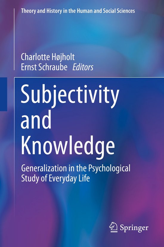 Theory and History in the Human and Social Sciences- Subject ... - cover