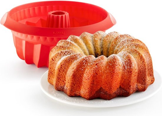 Lékué Bakvorm Savarin 22 cm in Siliconen