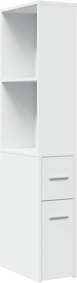 Gecheer Hoekrek, staand rek, boekenkast, archiefrek, opbergrek, keukenrek, badkamerrek met 5 niveaus voor woonkamer, hal, badkamer, keuken, hal, spaanplaat, sonoma-eiken, 33 x 33 x 164,5 cm
