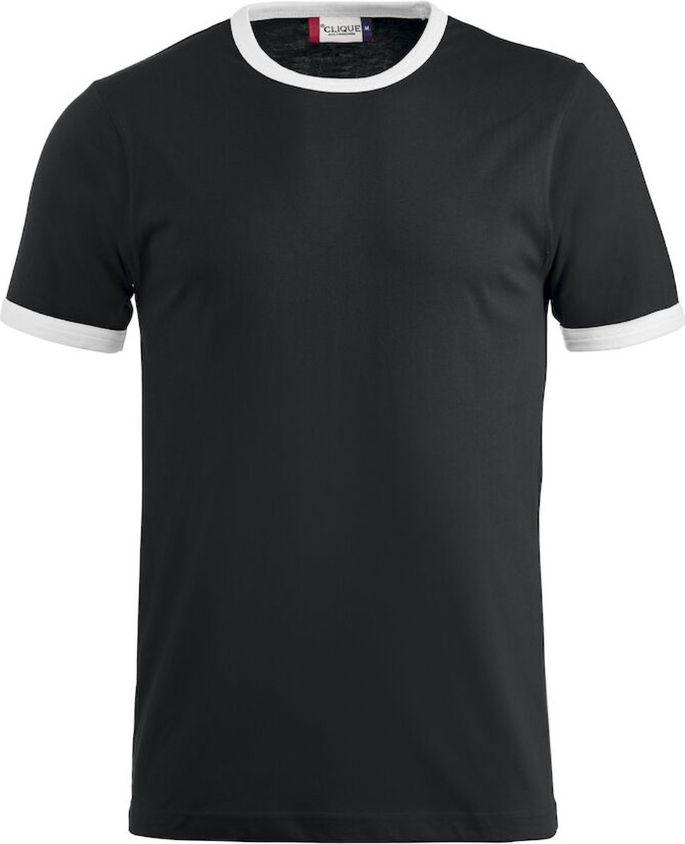 Clique Nome 029314 - Zwart/ Wit - 4XL