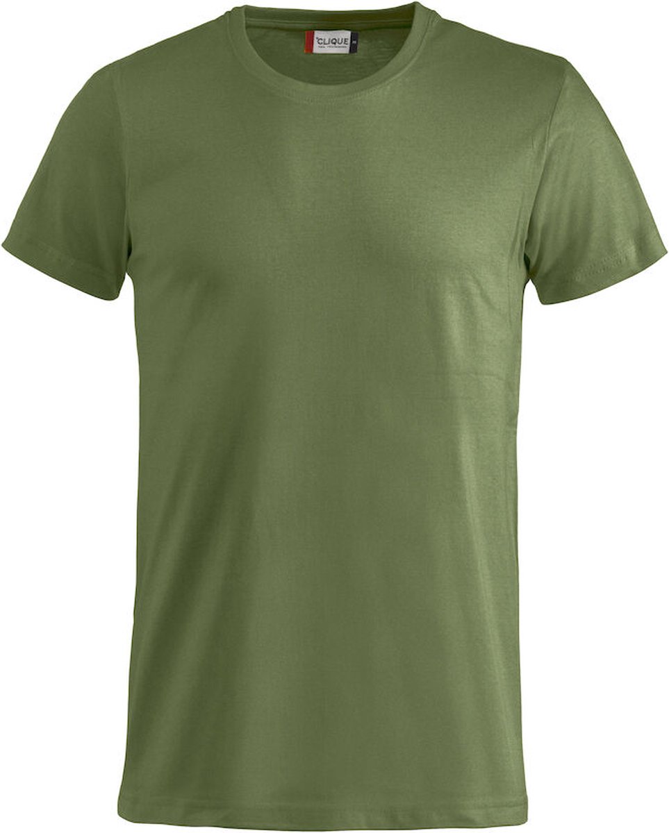 Clique Basic-T 029030 - Leger-groen - 4XL