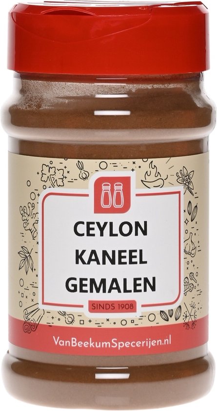 Cannelle de Ceylan moulue | Arroseur 100 grammes | Van Beekum Specerijen