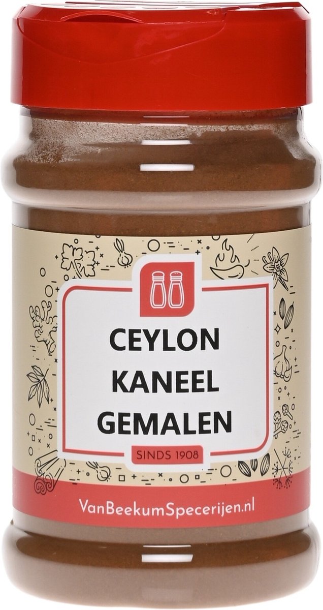 Goedkoopste Van Beekum Specerijen - Ceylon Kaneel Gemalen - Strooibus 100 Gram