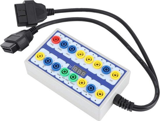 DUOYI OBD2 Breakout Box 16-Pin OBDII Protocol Diagnostic Detector Line Tester Car CAN Scanner Code Reader Diagnostics Cleanup Obdii Automotive Vehicl - View #9