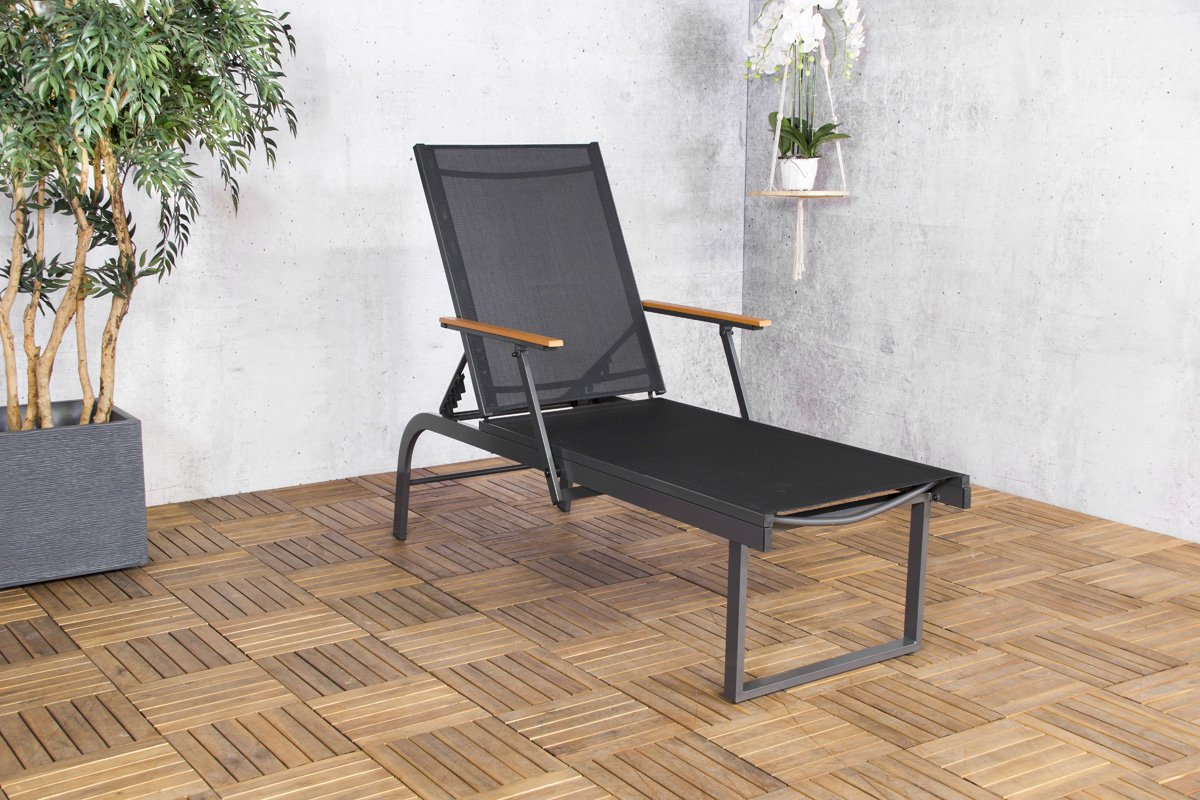 Sens-Line Bain de soleil Hawaii réglable - anthracite naturel - 195cm