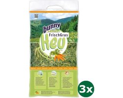 3x500 gr Bunny nature vers gras hooi met wortel