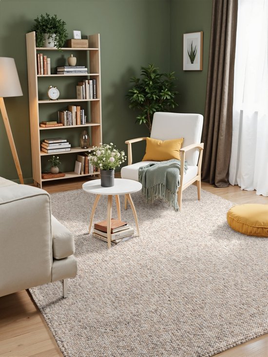 Elle Decoration - Modern Design Vloerkleed - Maywand - Beige / Koper