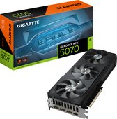 Bol.com GIGABYTE GeForce RTX 5070 EAGLE OC SFF 12G - Videokaart - 12GB GDDR7 - PCIe 5.0 - 1x HDMI - 3x DisplayPort aanbieding