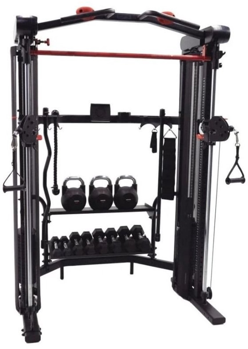 Inspire Fitness SF5 - Smith Machine Counter-Balanced - Functional Trainer - Krachtstation - Zwart