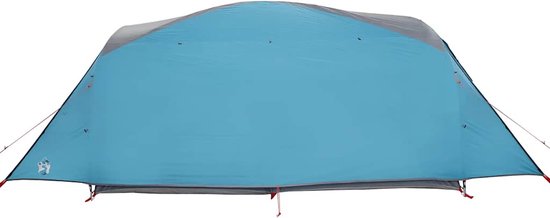 vidaXL Tunneltent - 6-persoons - Waterdicht - Blauw Familietent - Tunneltent - Campingtent - Buitenleven - Kampeertent van Vidaxl — afbeelding 2