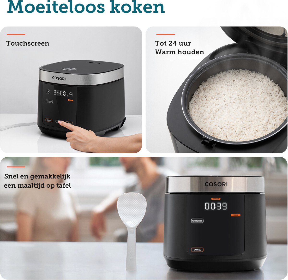 Cosori Multicooker 5L - 17-in-1 thumbnail 6