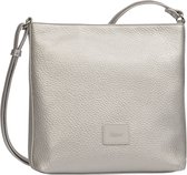 Bolsa Bandolera Tamaris Lilo Crossover - Plateado, Ajustable (90-143 Cm), Compartimentos Con Cremallera, Incluye Bolsa De Utensilios
