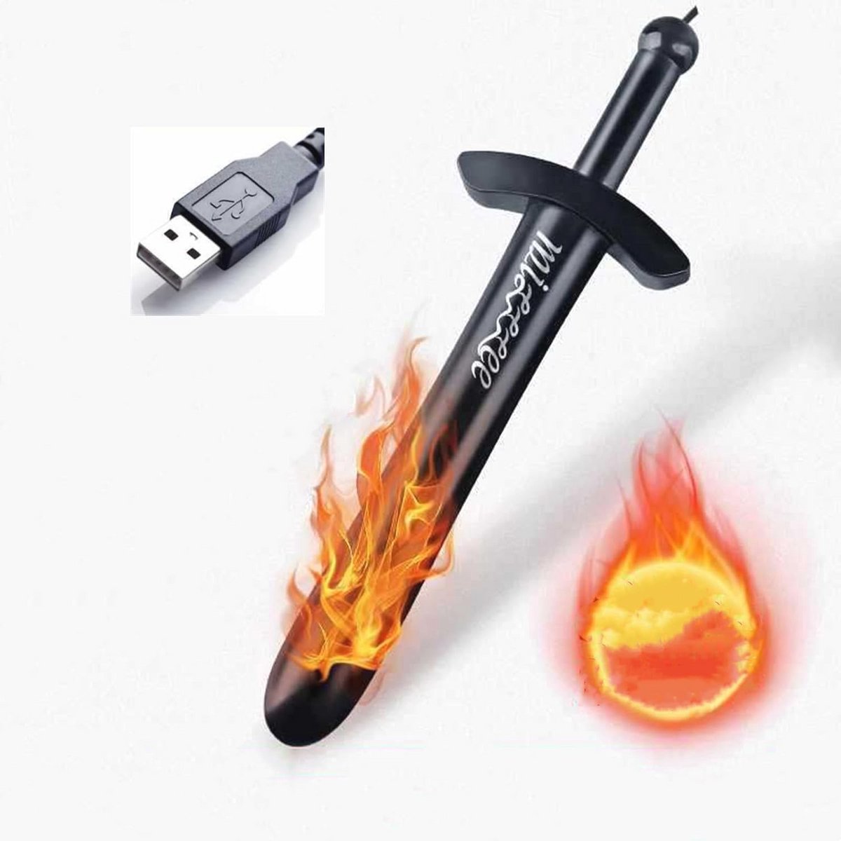 Draagbare USB Verwarming Stick - Snelle Verwarming tot 48℃ in 4 Minuten - Herbruikbaar Warmtekussen voor Auto en Thuis