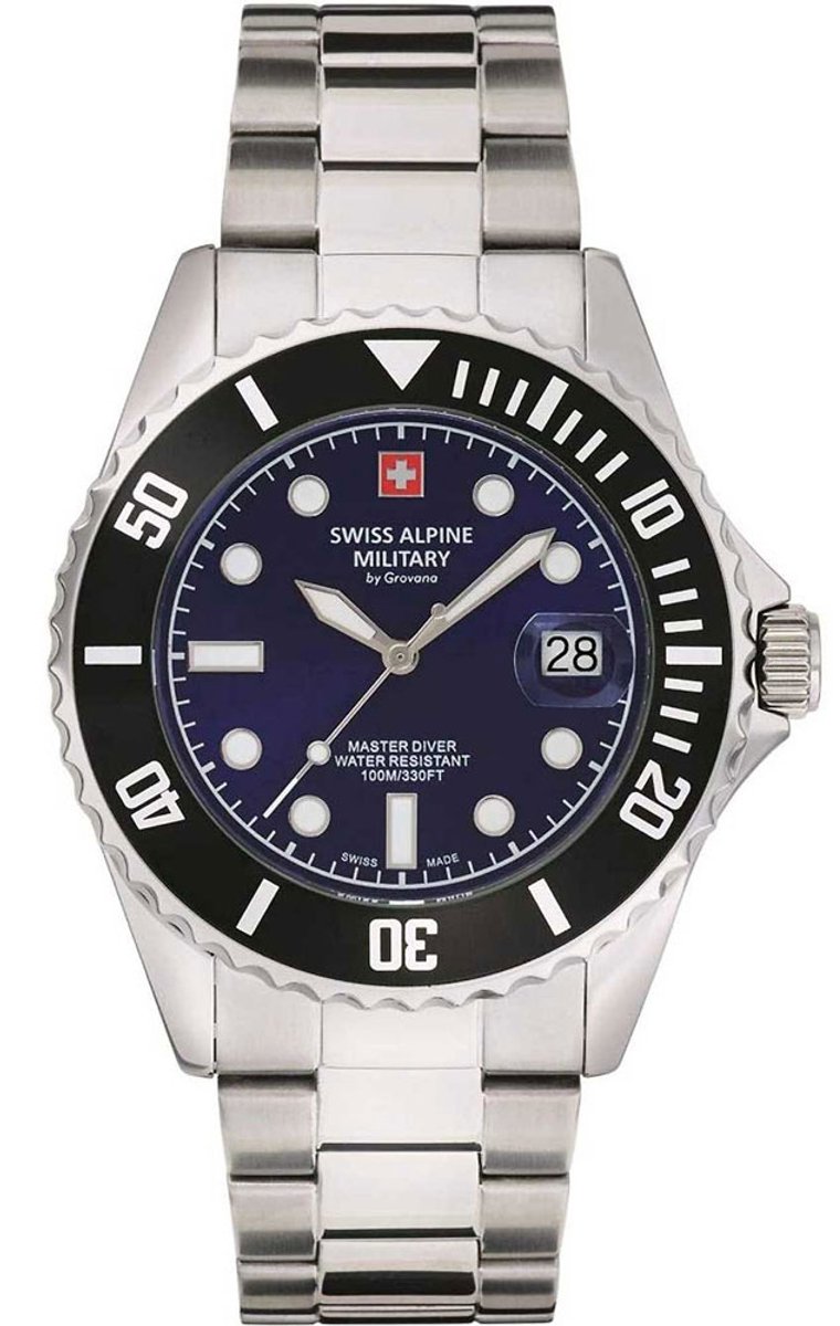 Swiss Alpine Military 7053.1138 Master Diver horloge