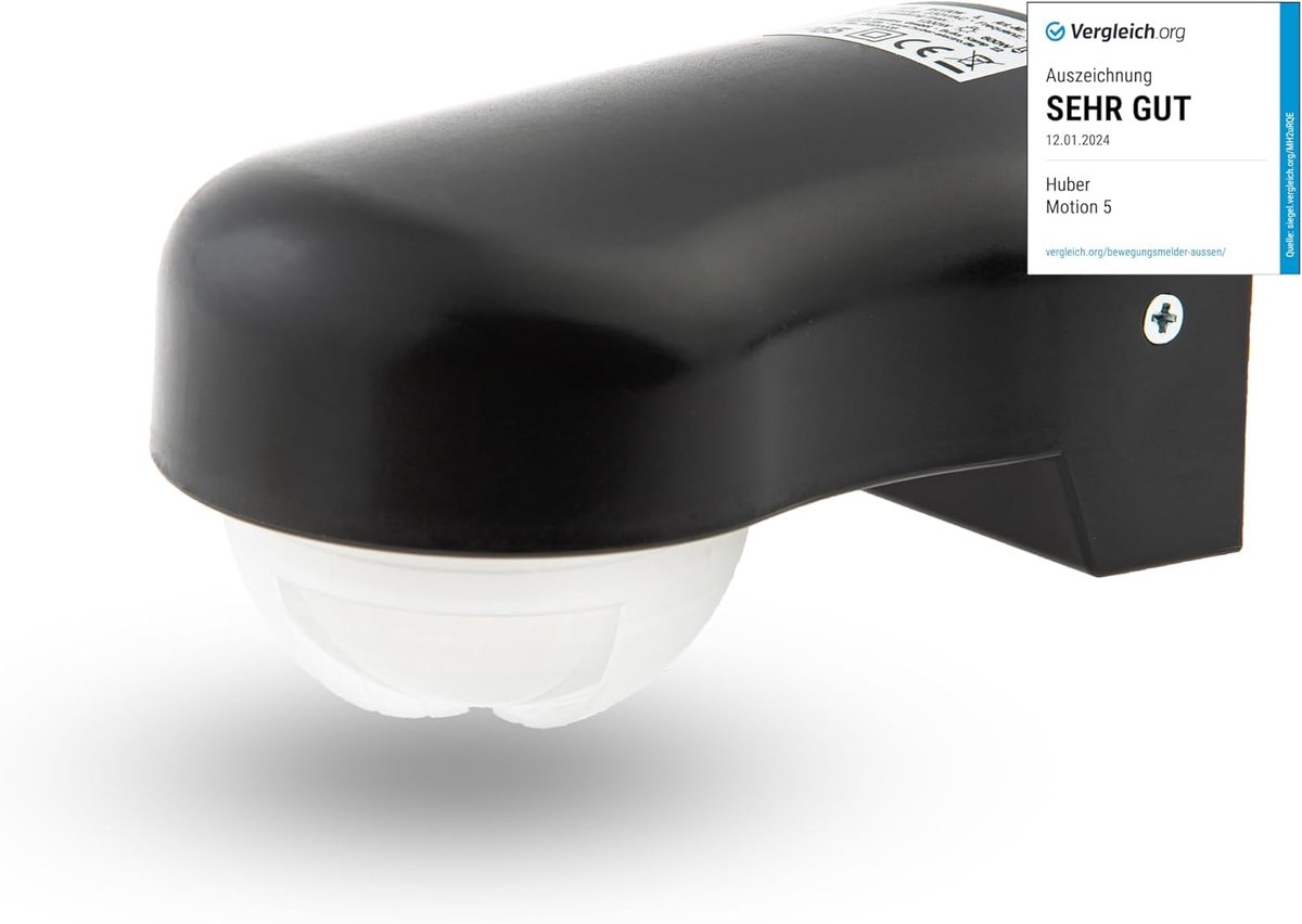 Infrarood Bewegingsmelder 360° met 3 Sensoren en Matrixlenzen - IP65 Geschikt voor Binnen en Buiten, Wand- en Plafondmontage