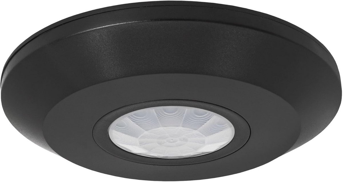 Bewegingsmelder met schemerschakelaar - Plafondmontage, 360° Kantelbaar, IP20, 8m Bereik, Wandmontage en Lichtsensor